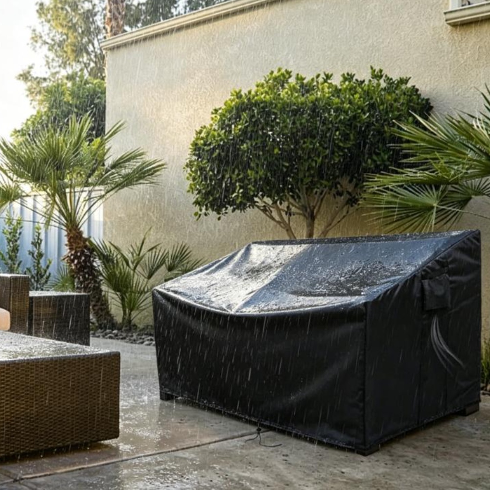 Outdoor Furniture Cover Waterproof - Ağır Hizmet Tipi Veranda Kanepe Örtüsü