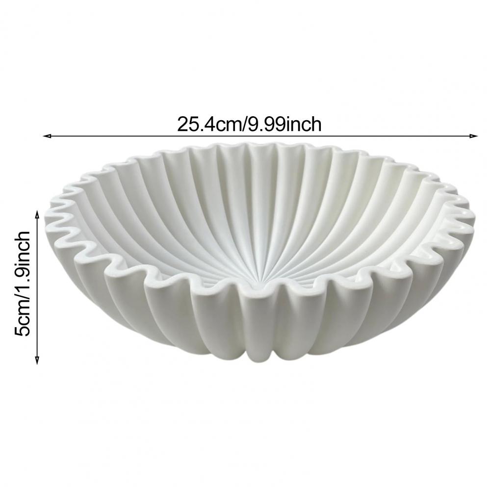 Outdoor Furniture Vintage - 15/25 Cm Reçine Kase Dekoratif Siyah