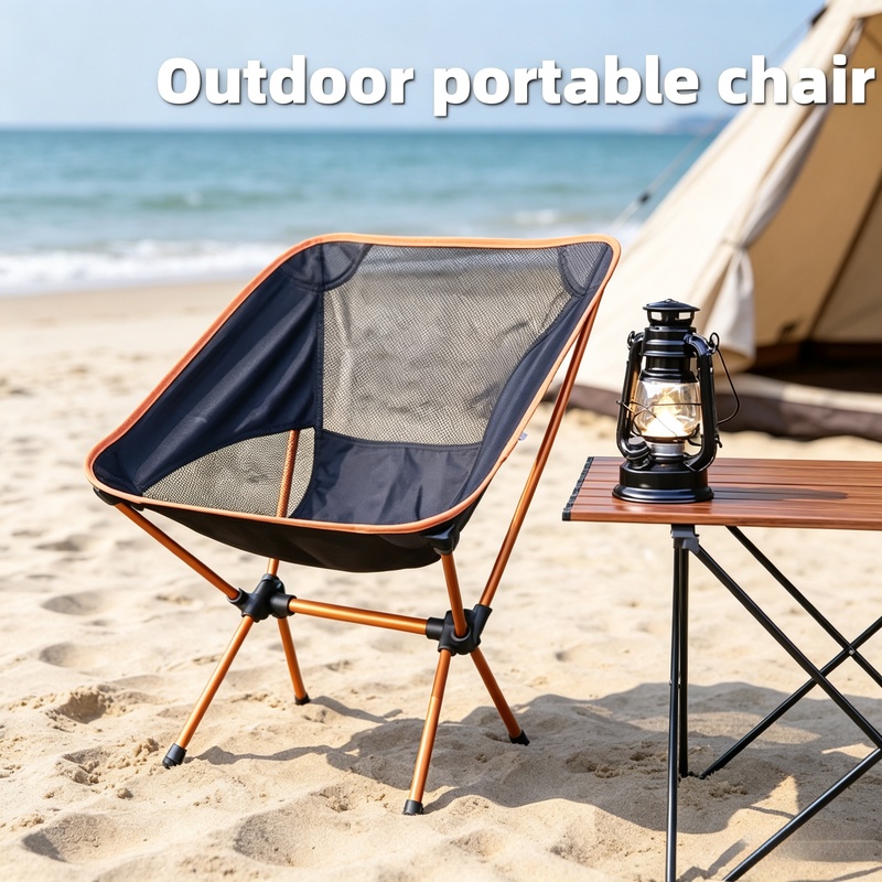 Outdoor Furniture Rocking Chair - Ultra hafif alüminyum alaşımlı ay sandalyesi