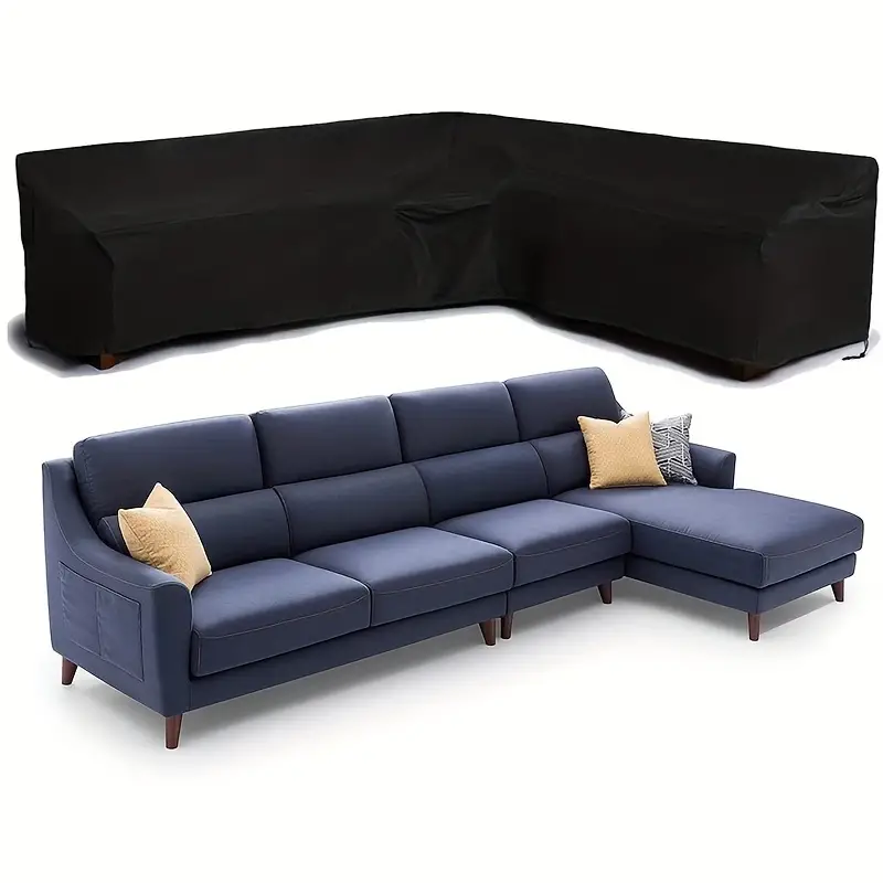 Outdoor Furniture Rattan - UV Dayanıklı L Şekilli Mobilya Örtüsü