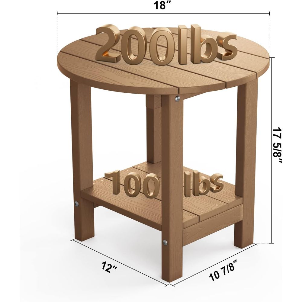 Depolama Raflı Dış Mekan 18 İn - Outdoor Furniture For Patio incelemesi ve fiyatı