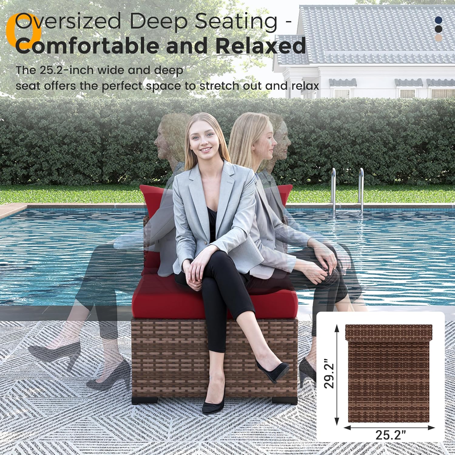 8 Parça Her Hava Koşuluna Uygu - Outdoor Furniture And Fire Pit incelemesi ve fiyatı