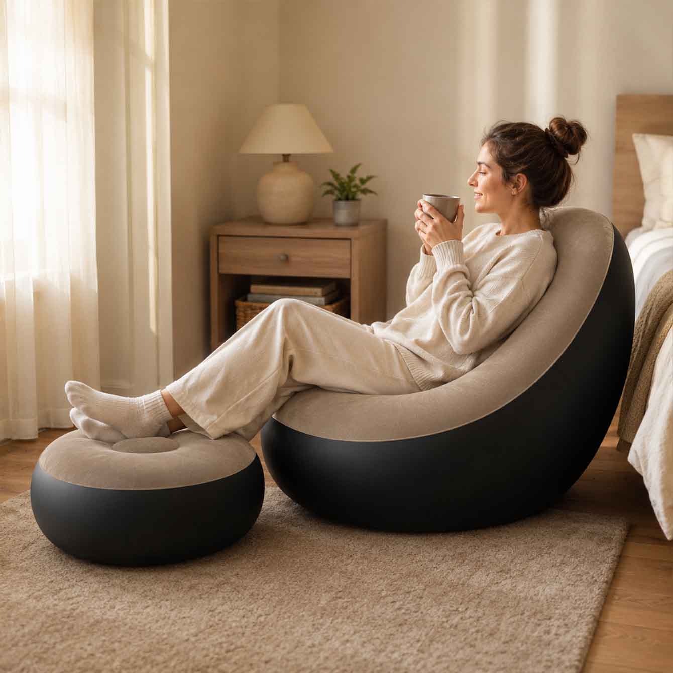 Yetişkinler için Şişme Koltuk, - Outdoor Furniture Lowes incelemesi ve fiyatı