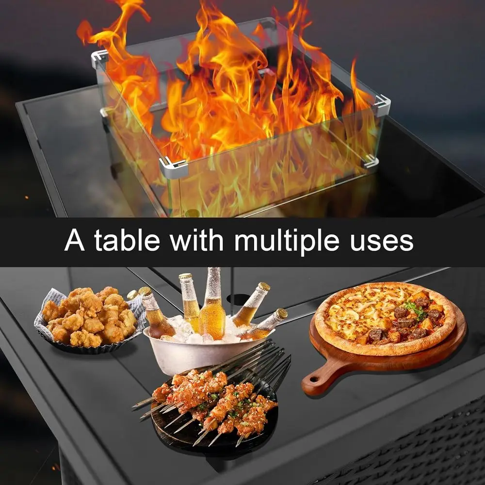 Hasır Dış Mekan Veranda Mobily - Outdoor Furniture And Fire Pit incelemesi ve fiyatı