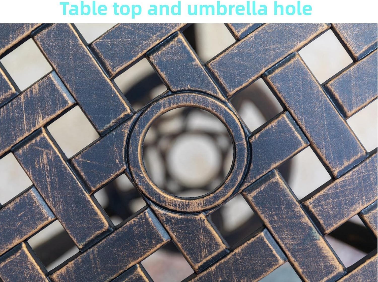 Bronz paslanmaz döküm alüminyu - Outdoor Furniture For Patio incelemesi ve fiyatı