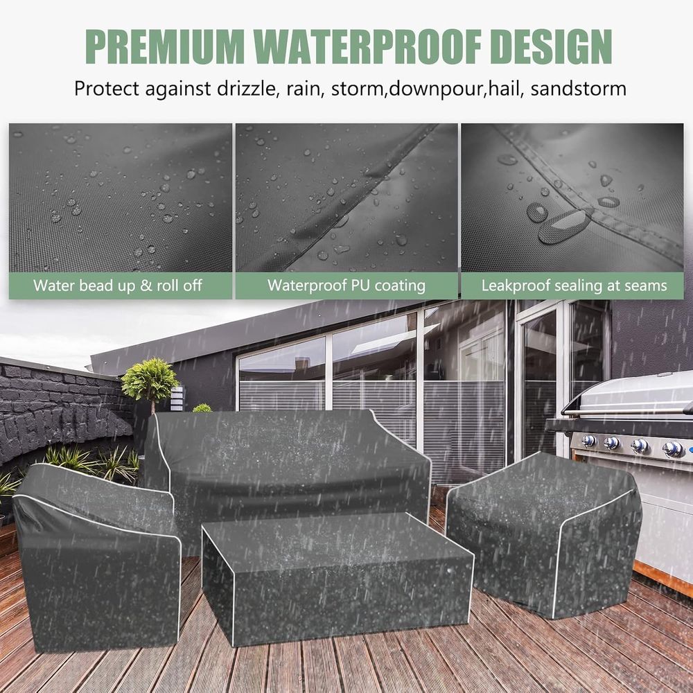 Veranda Mobilya Örtüleri, 4 Pa - Outdoor Furniture For Patio incelemesi ve fiyatı