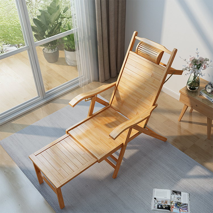 Hafif Modern Tasarım Bambu Kat - Outdoor Furniture Lounge Chair incelemesi ve fiyatı