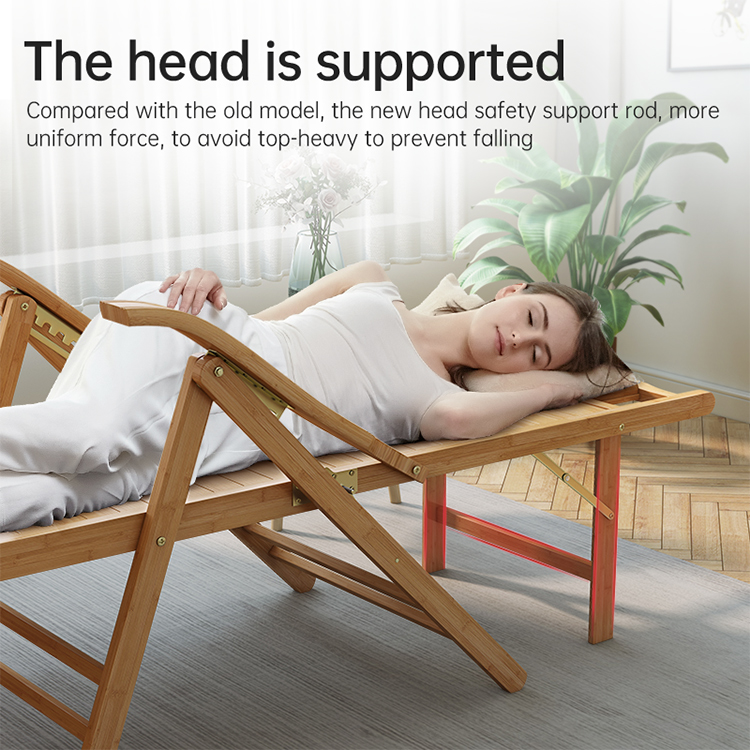 Hafif Modern Tasarım Bambu Kat - Outdoor Furniture Lounge Chair incelemesi ve fiyatı