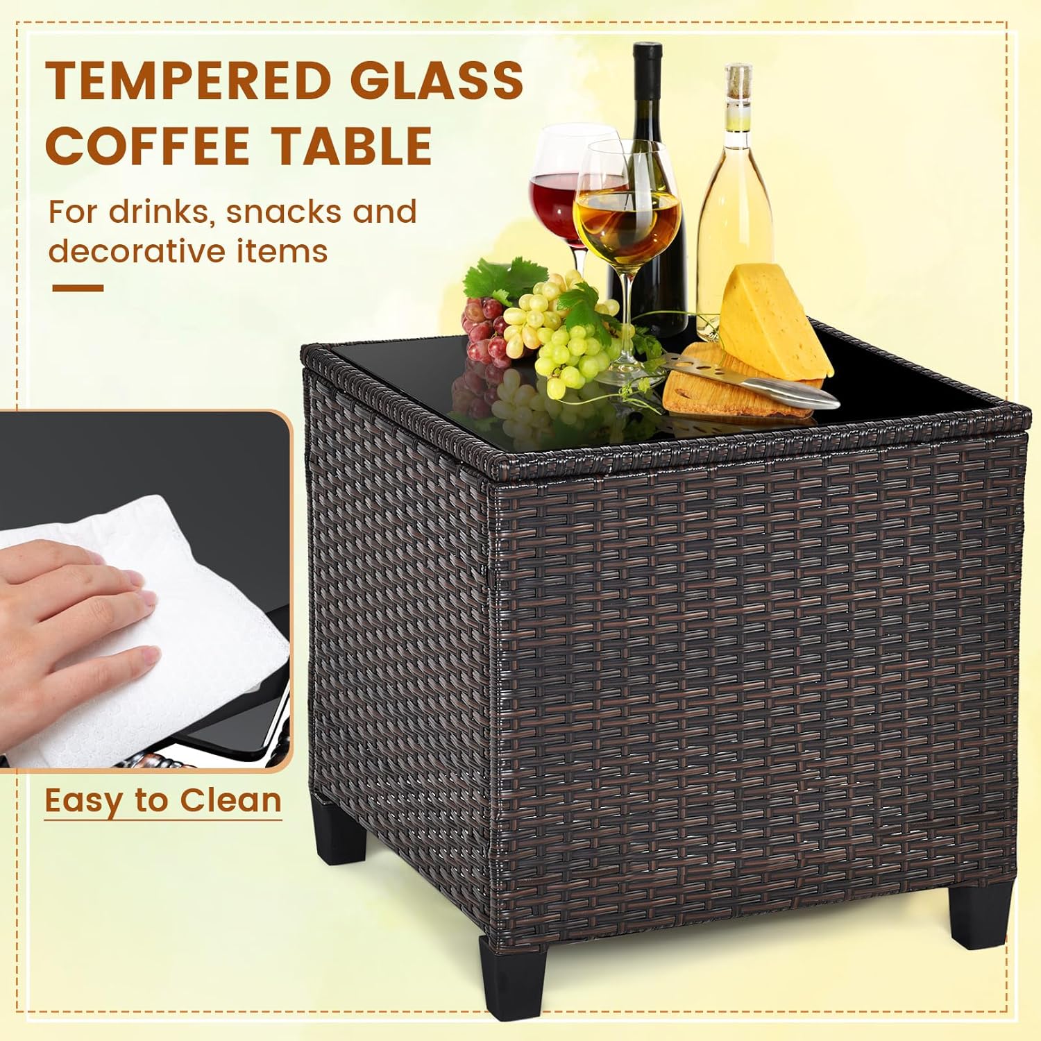 Lacivert rattan hasır 3 parçal - Outdoor Furniture Rattan incelemesi ve fiyatı