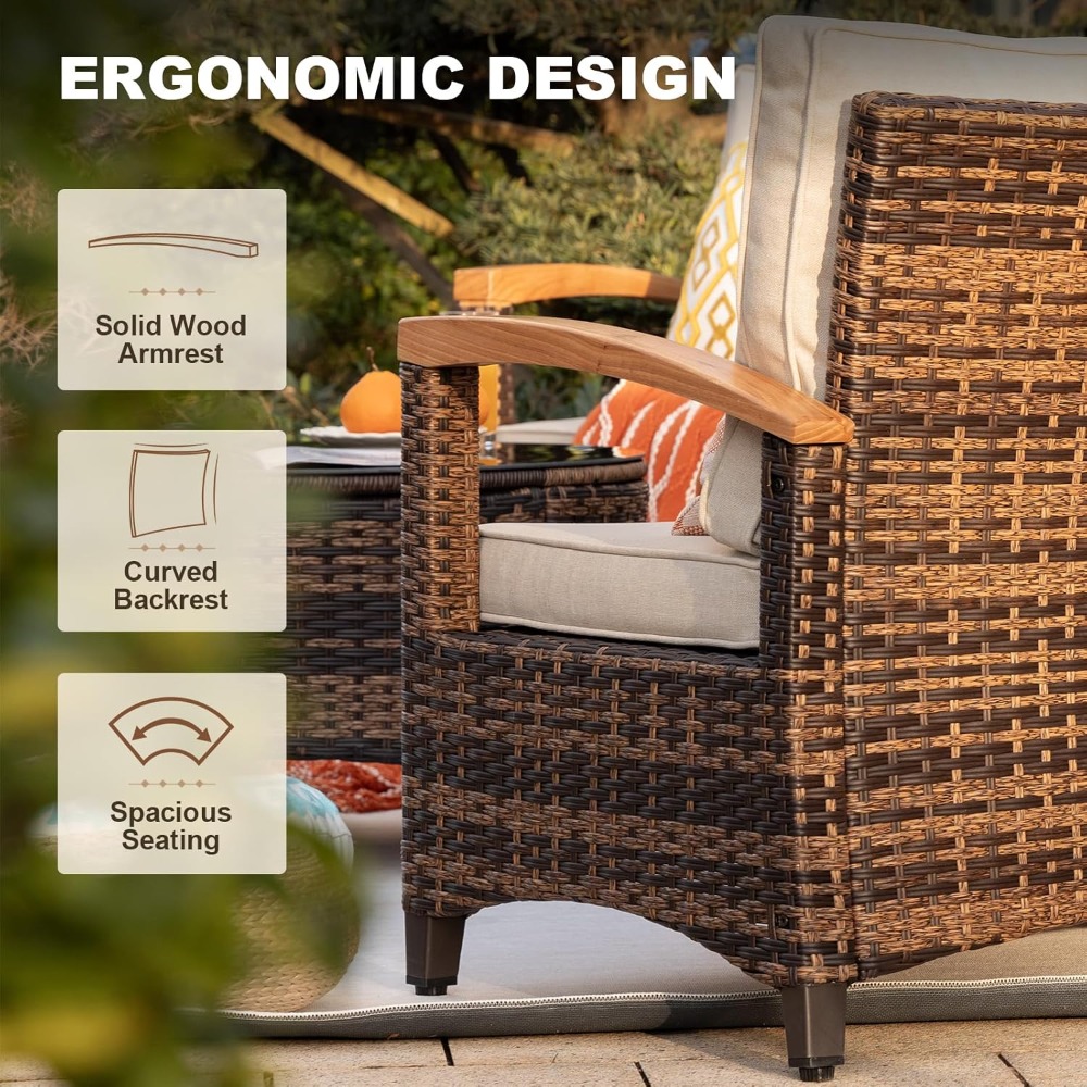 9 Parça Açık Veranda Mobilya S - Outdoor Furniture Rattan incelemesi ve fiyatı