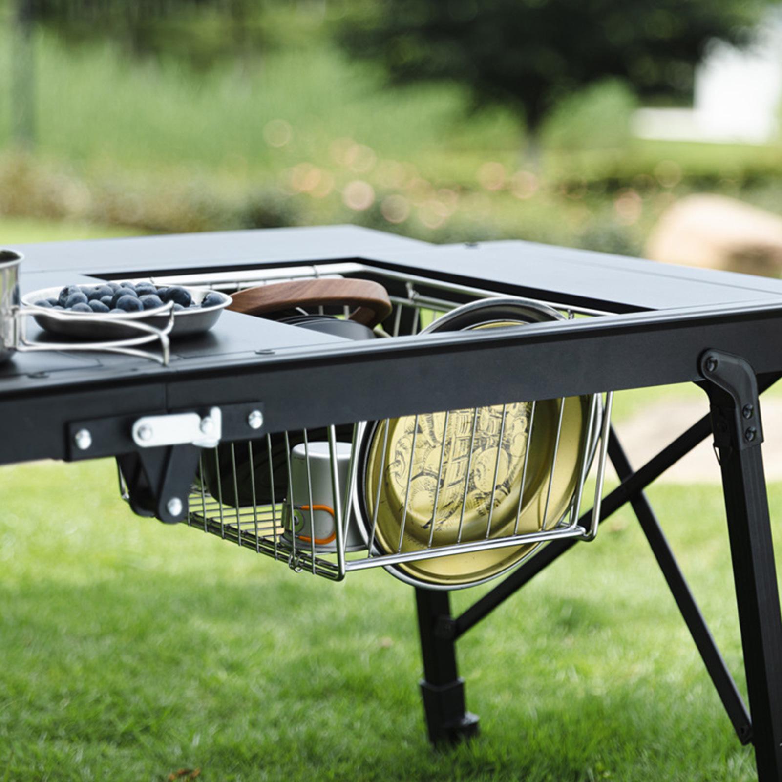 Kamp Masası Sepeti Metal Katla - Folding Picnic Table incelemesi ve fiyatı